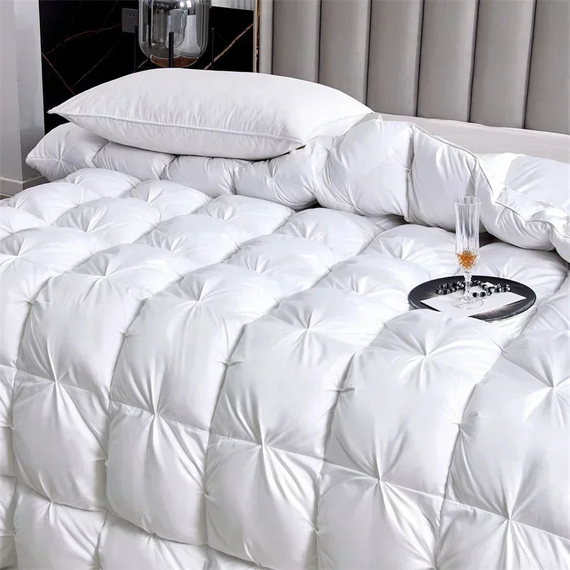 La couette Duvet d'Oie Douce Nuit, détail du garnissage
