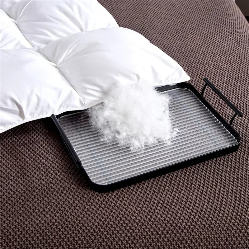 La couette Duvet d'Oie Douce Nuit pliée